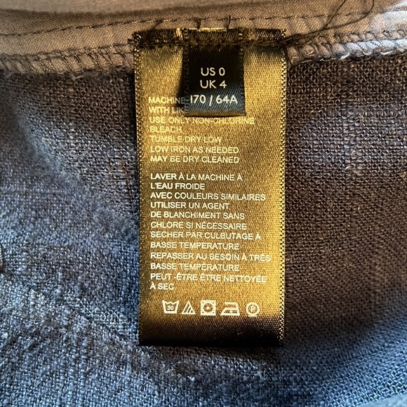 Free People Straight Leg Trouser Navy Blue Size 0 Womens Small - Picture 14 of 15